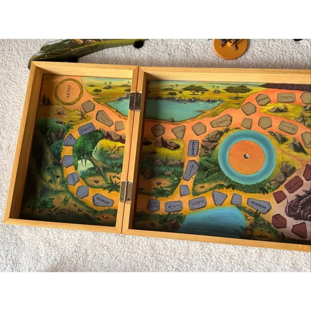 Disney The Lion King Board Game/Wood Retro Edition